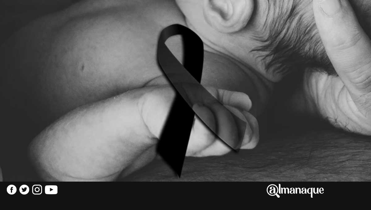 Fallece el bebé Lázaro, el pequeño que habían declarado muerto en La Margarita 1 luto bebe lazaro puebla La MArgarita