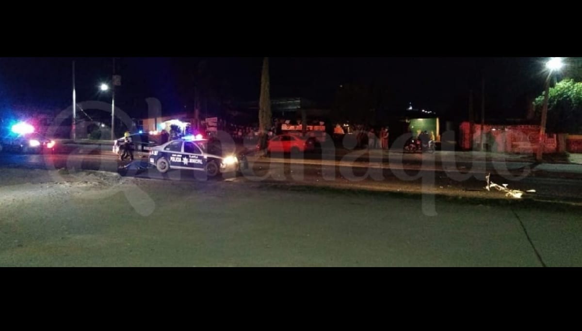 Patrulla de San Pedro Cholula atropella y mata a ciclista 1 patrulla