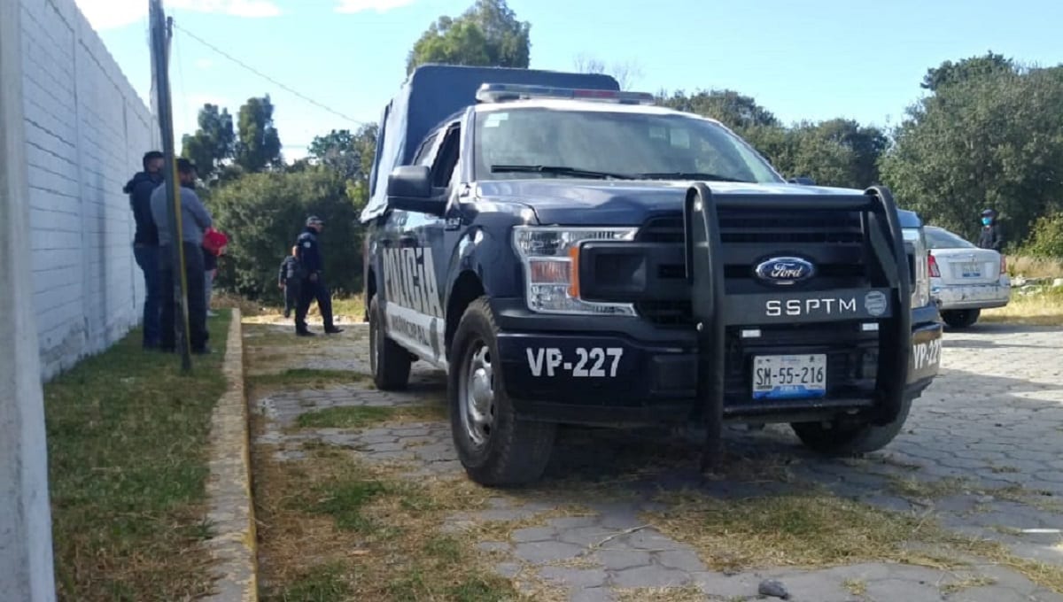 Semidesnudo y con huellas de violencia hallan cuerpo de una mujer en Puebla; trabajaba en Fujikura 3 patrulla1