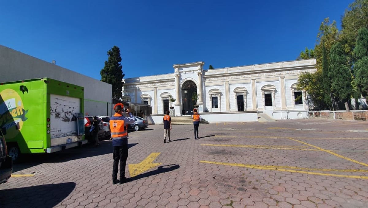 PC Municipal recorre panteones de Puebla para que se mantengan cerrados 1 pc la piedad 1