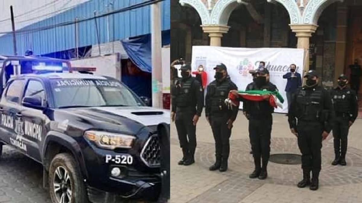 Policías de Tehuacán, fungen como halcones de banda de narcomenudistas 1 polis tehuacan 1
