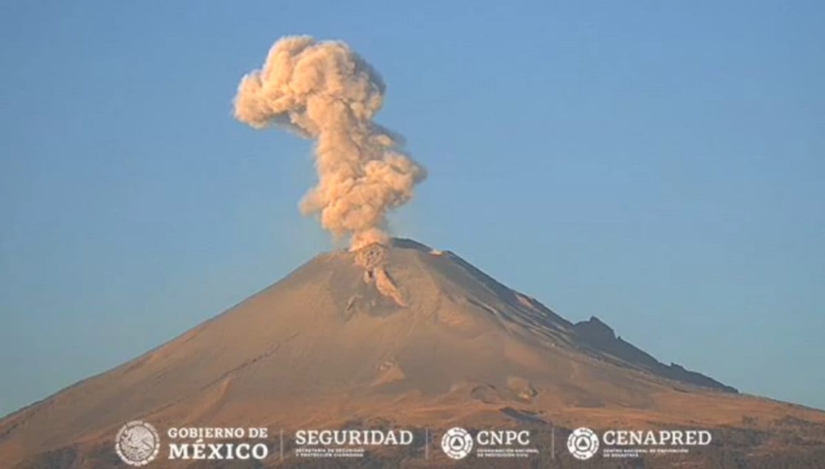 FOTOS: Popocatépetl registra una exhalación de ceniza este 11 de noviembre 1 popo 1