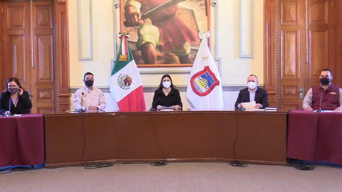 Ayuntamiento de Puebla clausuró 12 establecimientos durante Buen Fin 1 rueda de prensa ayto