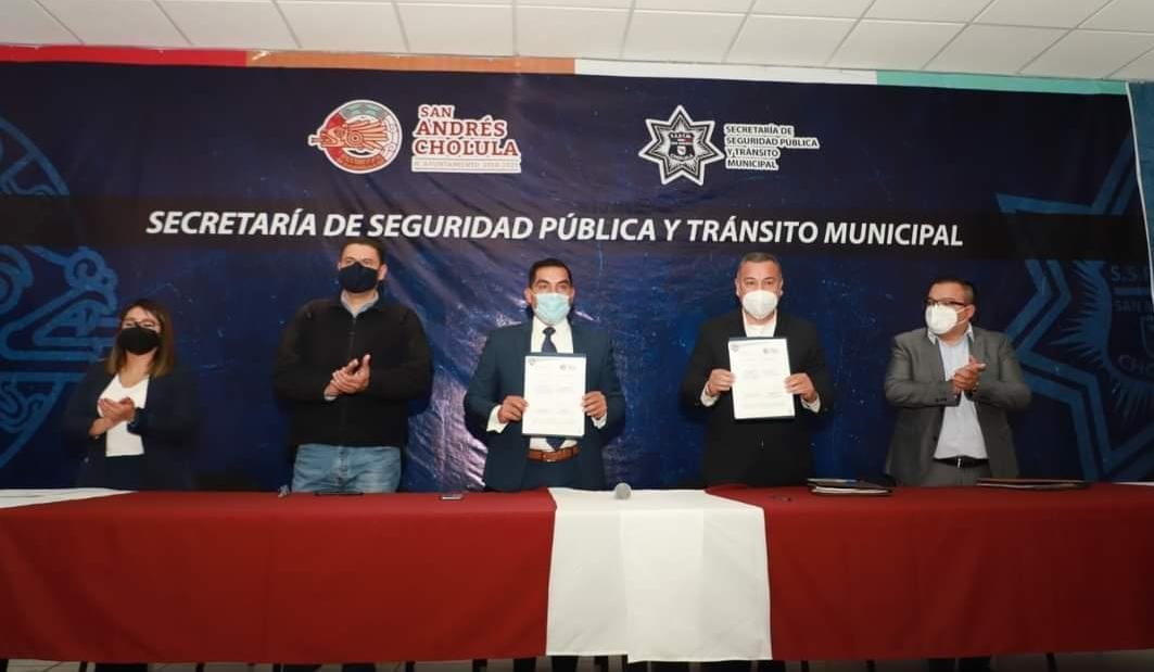 SSP estatal y Ayuntamiento de San Andrés trabajan de la mano para recomponer el tejido social 1 san andres cholula
