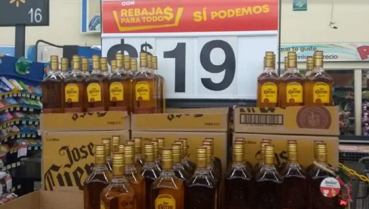 Piden ayuda a la Profeco para comprar un tequila a 19 pesos en Walmart 1 tequila 1024x683 1