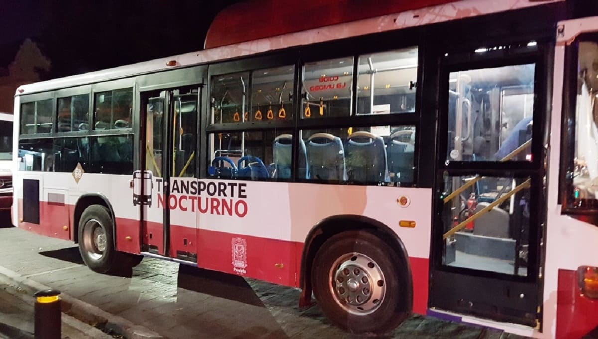 Por el Buen Fin, gobierno de Puebla reactiva transporte nocturno 1 transporte nocturno 1 1