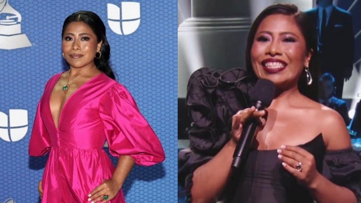 Yalitza Aparicio se luce con seis vestidos en la noche de los Grammy 1 yalitza aparicio looks latin grammy 2020