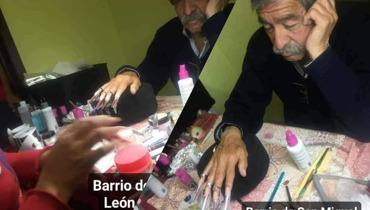 Señor se pone uñas para ayudar en examen a su hija 2 131980872 448453952832329 5069146005684312503 n 1 1