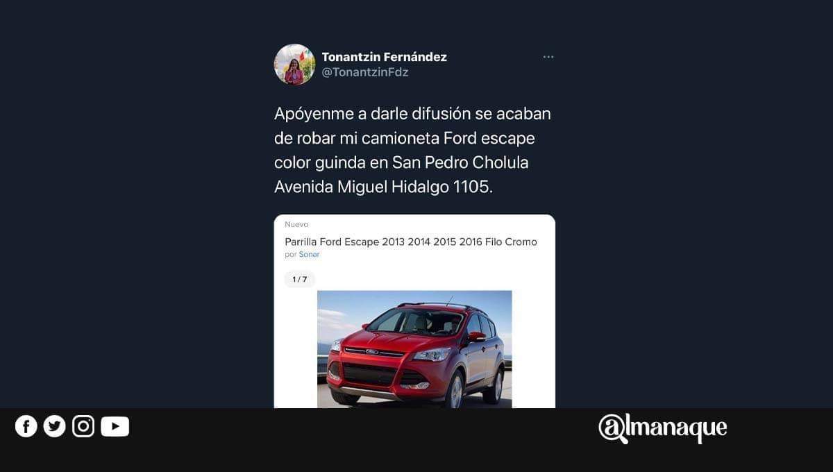 Roban camioneta a diputada de Morena en San Pedro Cholula 1 28CD10EB F796 421F B9AB 21B0771A7077
