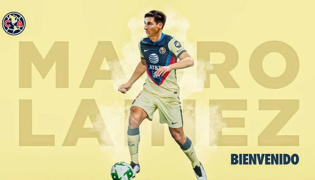 Mauro Lainez, el primer refuerzo del América 1 America