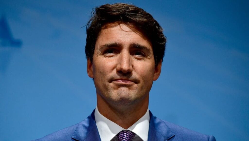 Justin Trudeau. 1