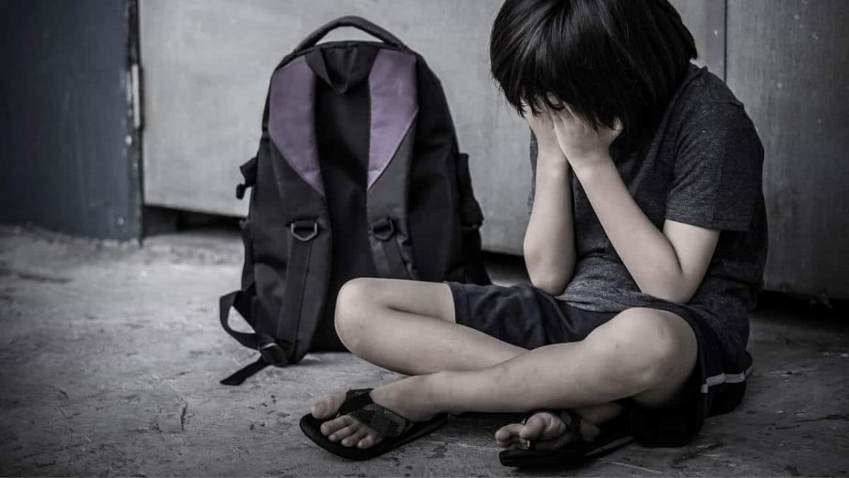 Padrastro hiere a niño de 10 años con un cuchillo en el ojo en Toluca 1 Nino llorando 1