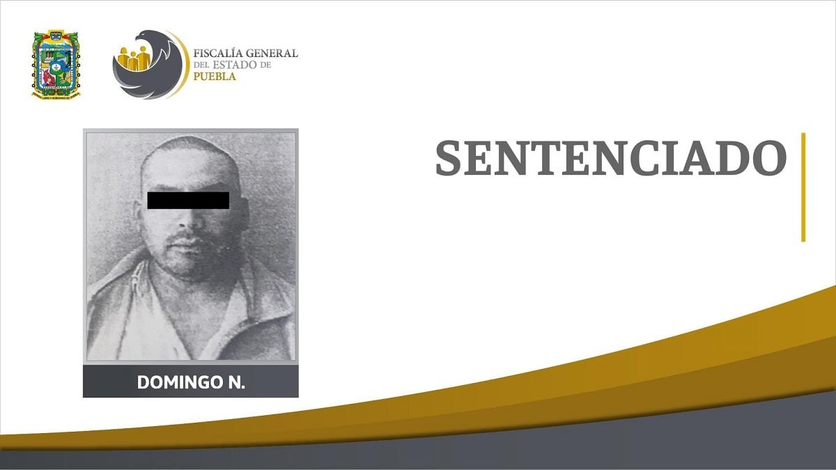 Condenan a 21 años de prisión a Domingo por el homicidio de un hombre en Atlixco 1 SENT DOMINGO