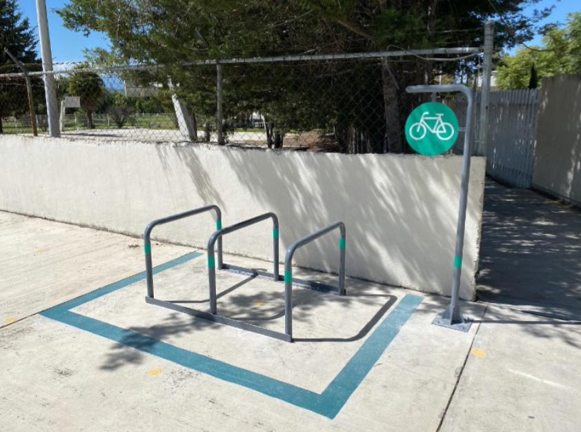 Secretaría de Movilidad estatal instala 15 biciestacionamientos en escuelas públicas de Puebla 6 biciestacionamientos1