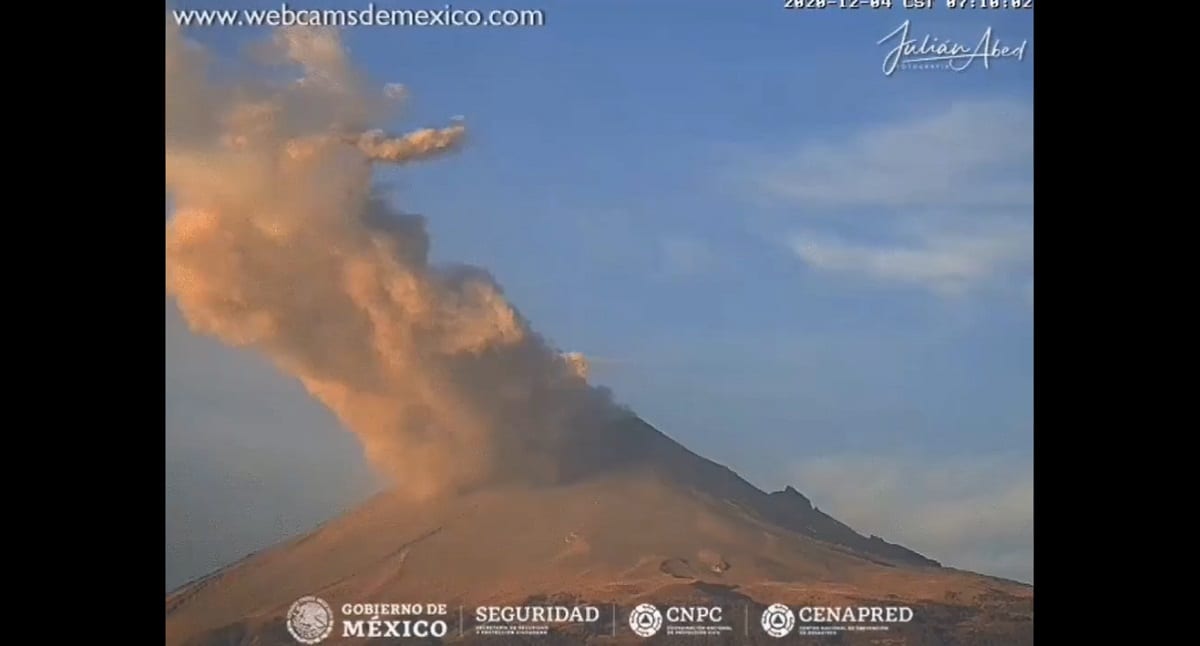 Don Goyo aumenta su actividad; prevén caída de ceniza en Puebla 1 clima puebla
