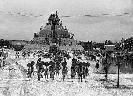 foto evento cultural en el estadio nacional