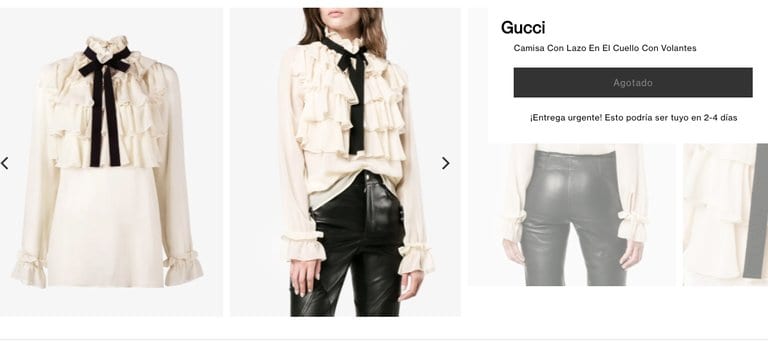 La verdad detrás de la supuesta camisa Gucci de 37 mil pesos de Beatriz Gutiérrez Müller 4 gucci