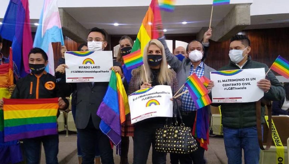 ¡Es una realidad! Aprueban el matrimonio igualitario en Tlaxcala 1 matrimonio igualitario Tlaxcala 2