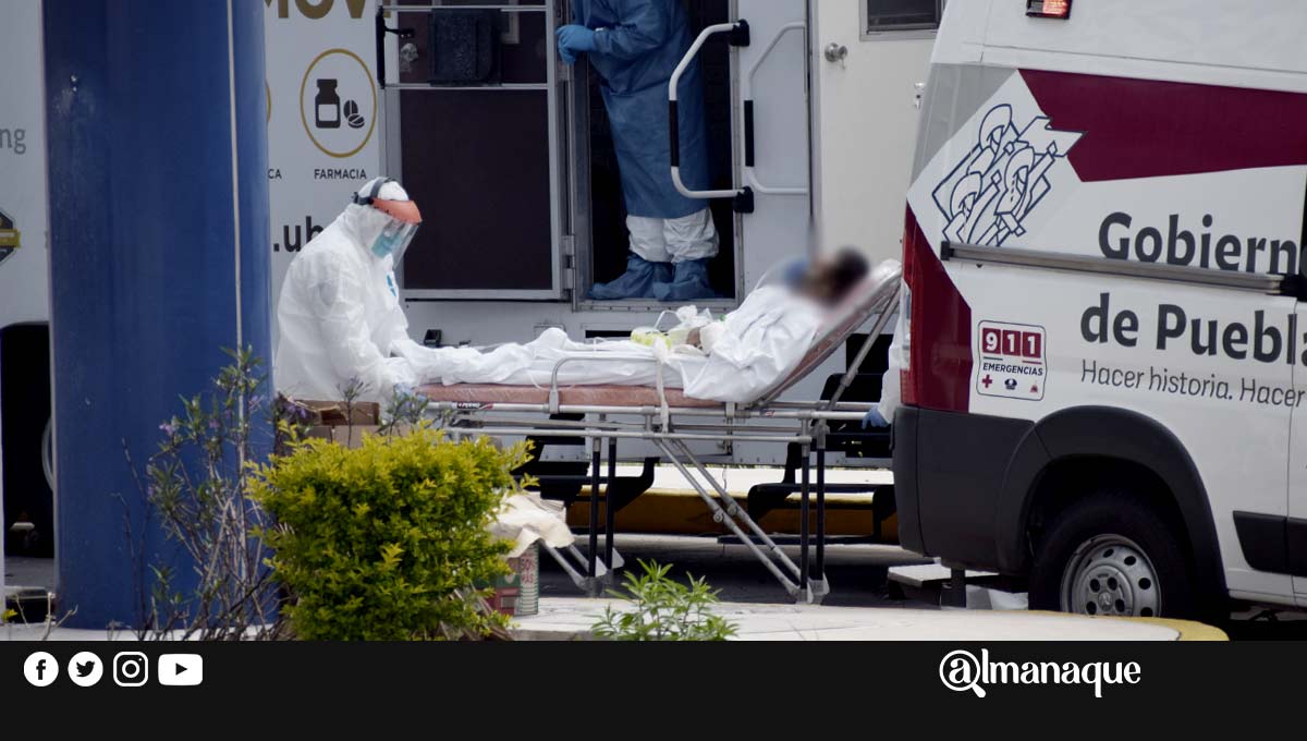 Durante el fin de semana, mueren 165 personas y se contagian mil 100 de COVID en Puebla 1 Diciembre fue el tercer mes de mas contagios de COVID en Puebla