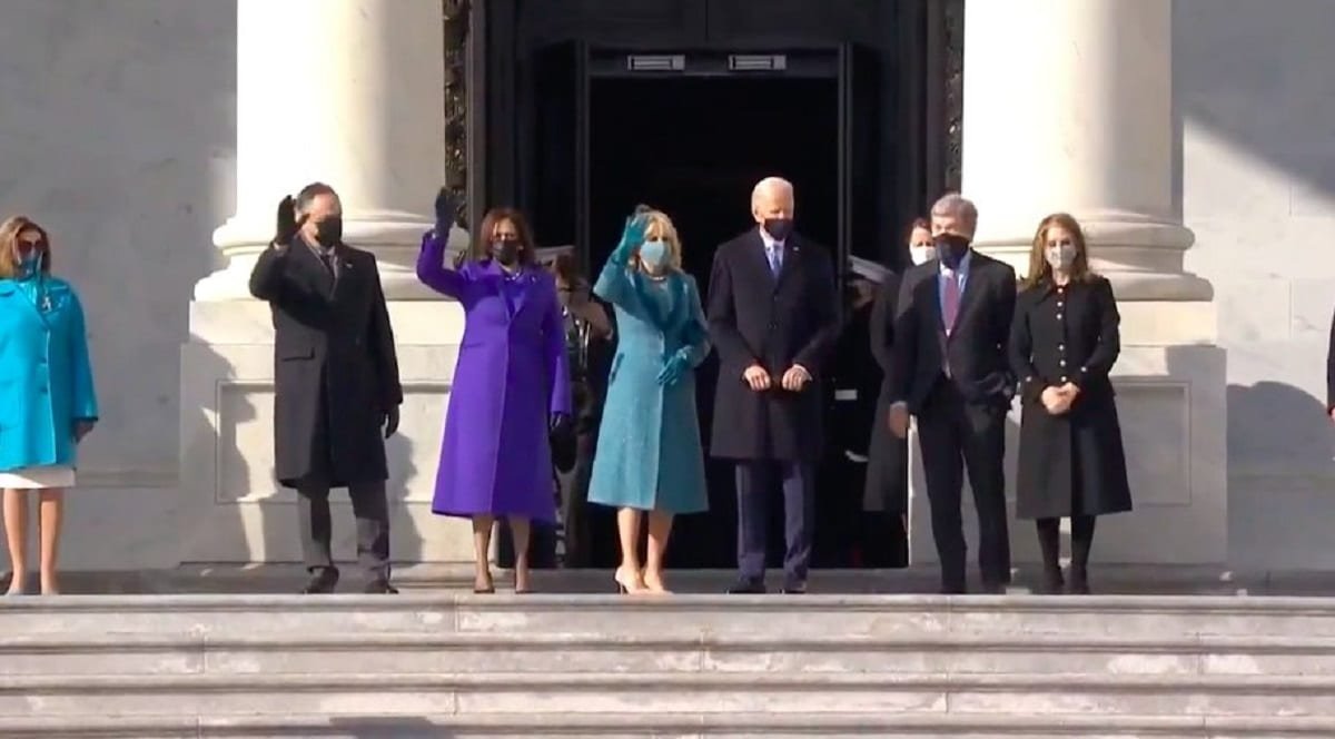 VIDEO: Biden llega al Capitolio para su toma de protesta como presidente de EU 1 Joe Biden