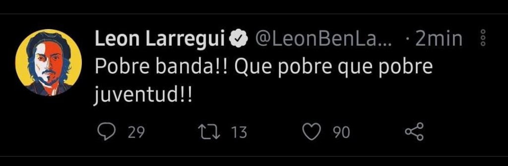 León Larregui tuitea que la vacuna contra el COVID es un implante y eliminan su cuenta 8 Leon 2