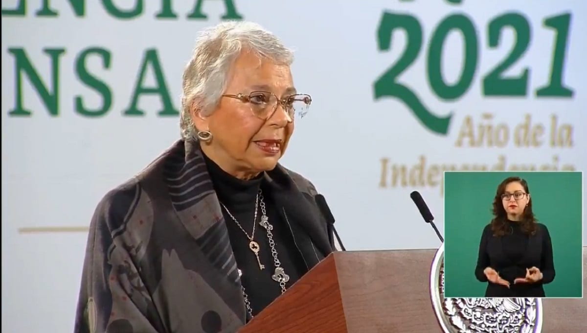 AMLO se encuentra en pleno ejercicio de sus funciones: Sánchez Cordero 1 Olga Sanchez