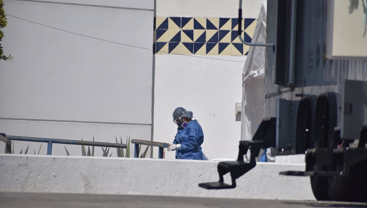 Para hacer frente a la COVID, gobierno de Puebla contrató a mil 056 trabajadores de la salud 1 Trabajadora H Cholula 1