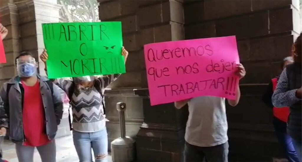 abrir o morir centro historico