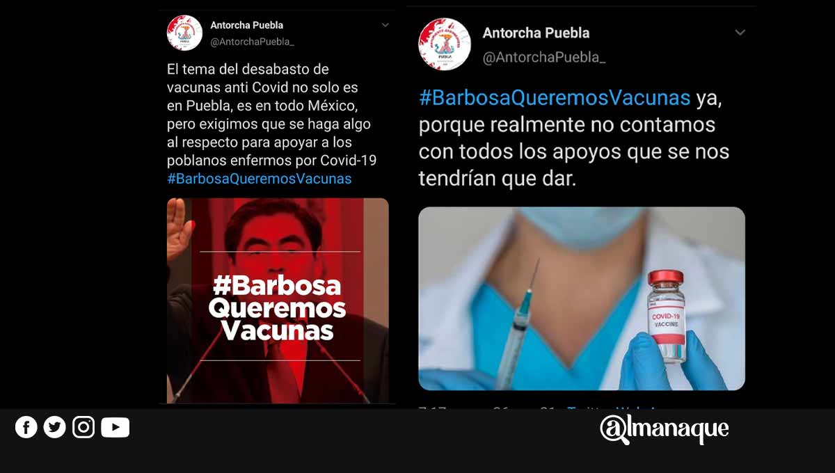 antorcha campesina covid puebla