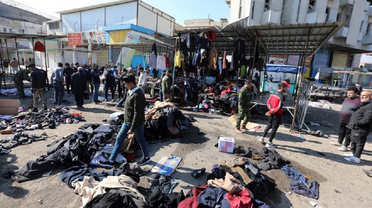 ataque terrorista suicida en bagdad