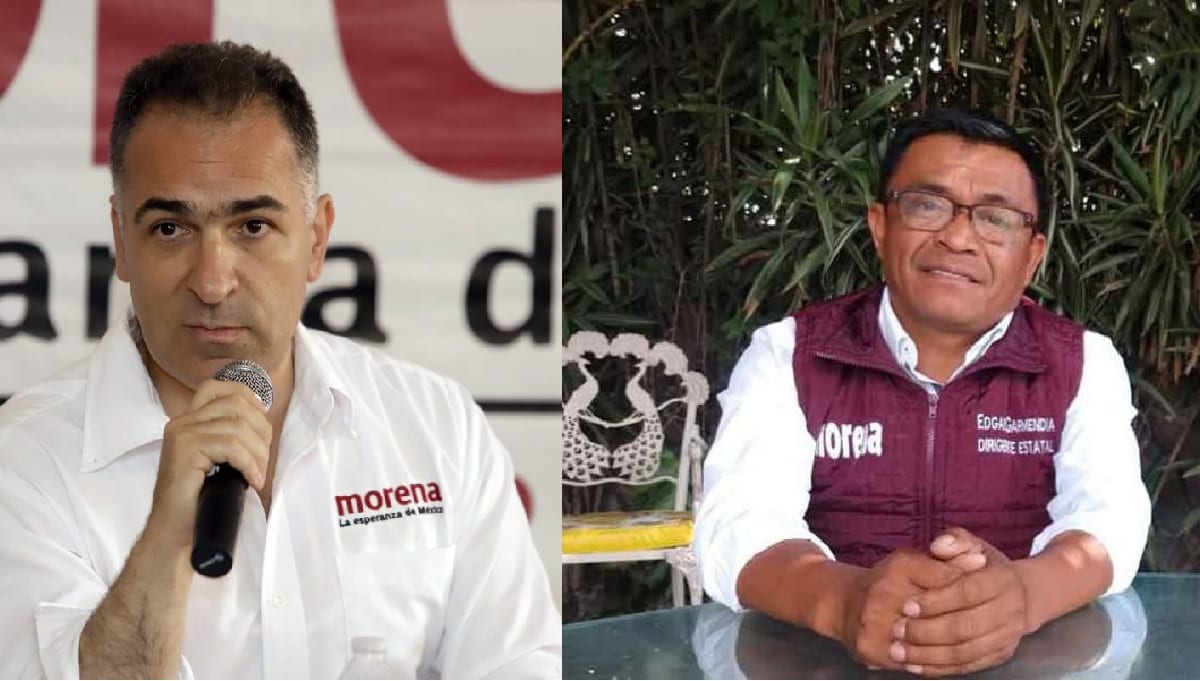 División en Morena Puebla; Bracamonte se proclama delegado presidente, Garmendia lo desconoce 1 bracamonte y garmendia