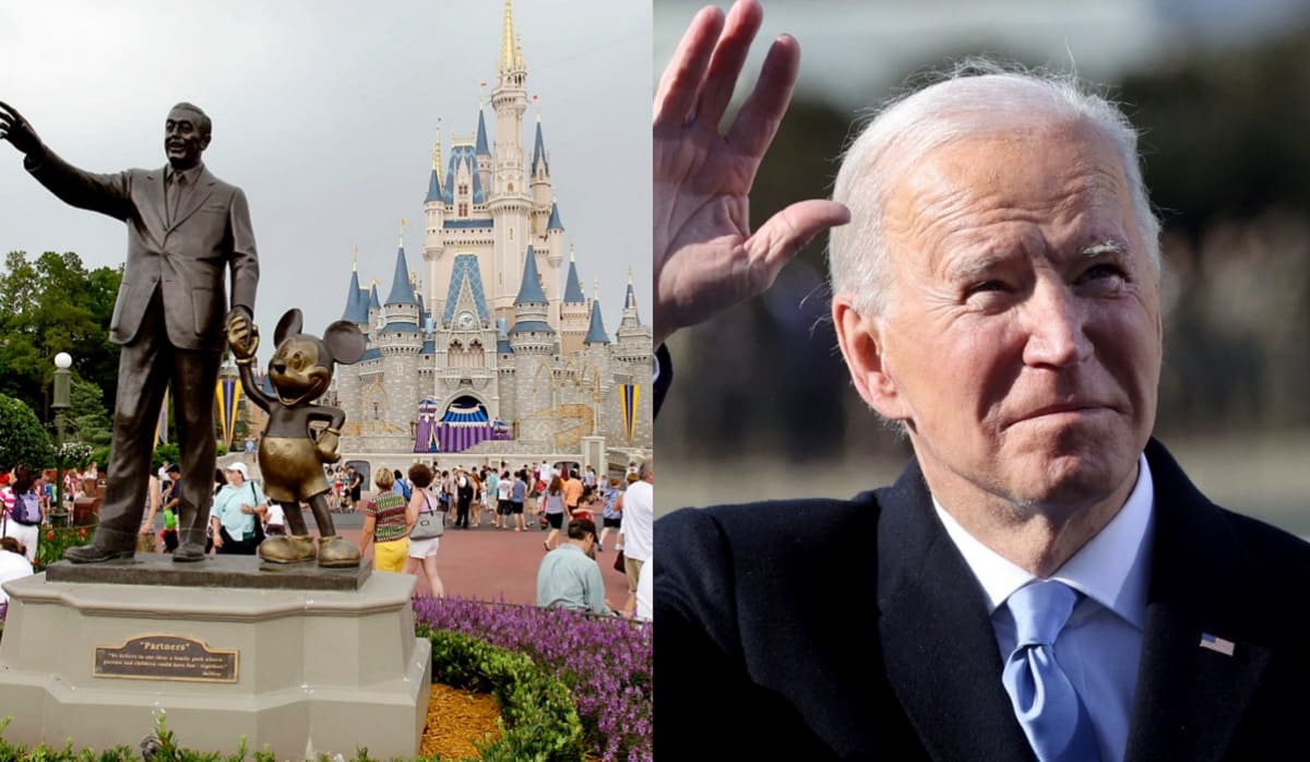 Disney cierra su Salón de Presidentes, para recibir la figura de Joe Biden 1 disney y joe biden 1