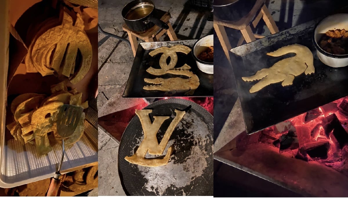 México mágico: hacen garnachas de Lacoste, Gucci y Louis Vuitton en Oaxaca 3 garnachas