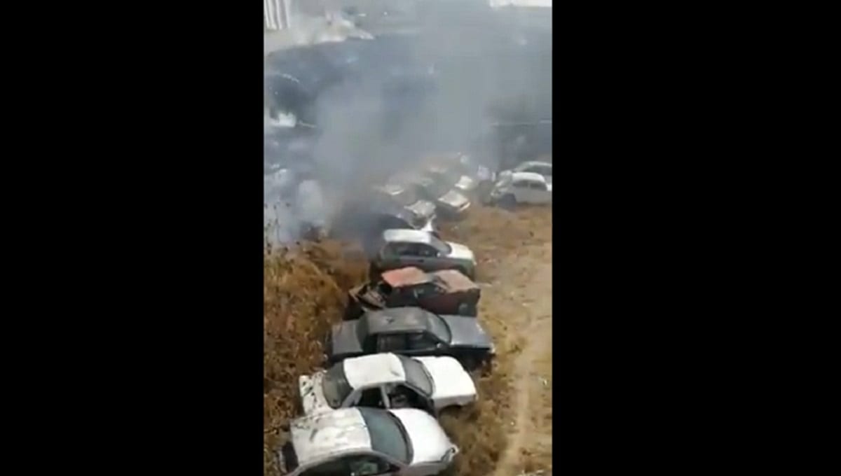 VIDEO: Reportan incendio en el corralón de Sanctorum 1 incendio 2