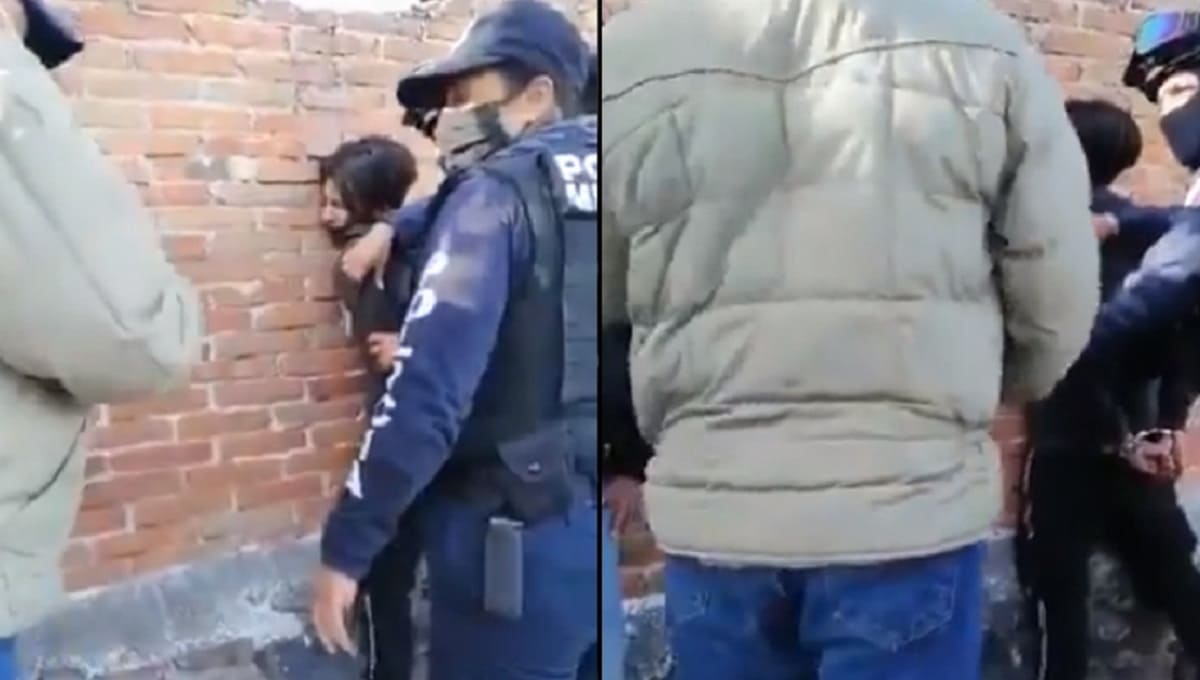 VIDEO: Ladrón llora y suplica para no ser detenido en Querétaro 1 ladron queretaro 1