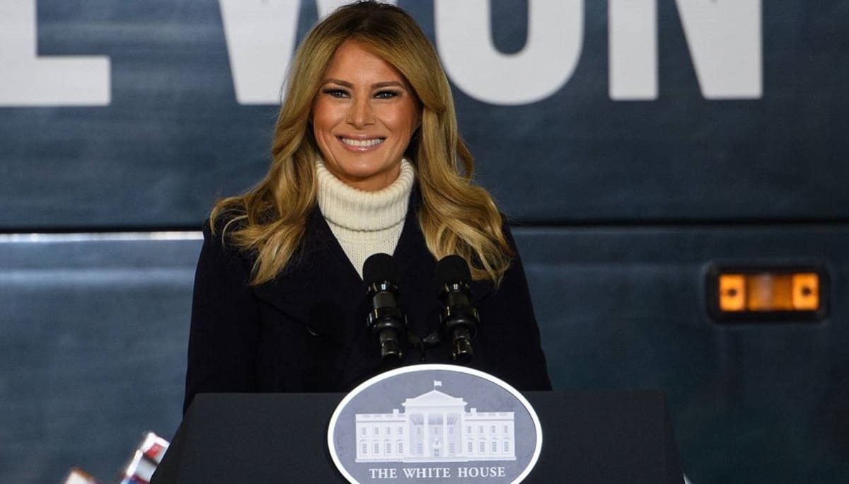 Melania Trump rompe la tradición; no invita a Jill Biden al recorrido de la Casa Blanca 1 melania trump 1