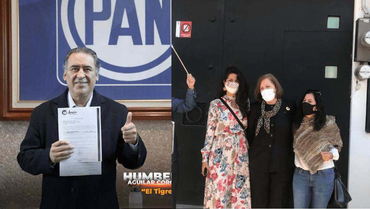 Ana Tere Aranda, "El Tigre" Aguilar y Chucho Morales, los primeros en registrarse por una diputación federal por el PAN en Puebla 1 pan 1