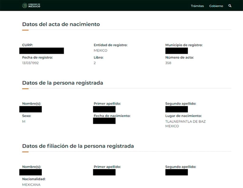 ¿Te urge tramitar tu acta de nacimiento? Aquí te decimos cómo se hace 😎 12 paso4