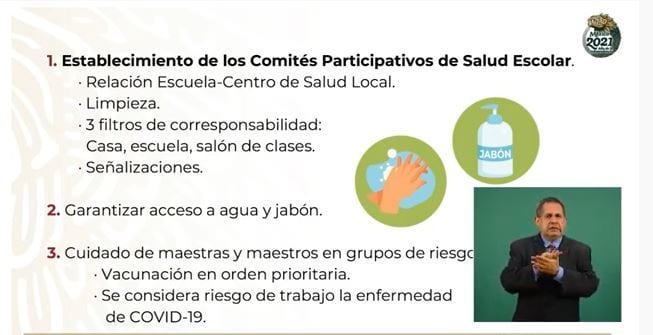 protocolo para regreso a clases presenciales