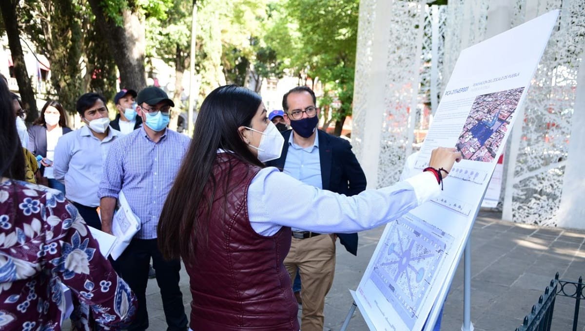 Claudia Rivera no puede con la remodelación de la 5 de Mayo y ahora va por la “renovación” del Zócalo 2 renovacion zocalo1 1