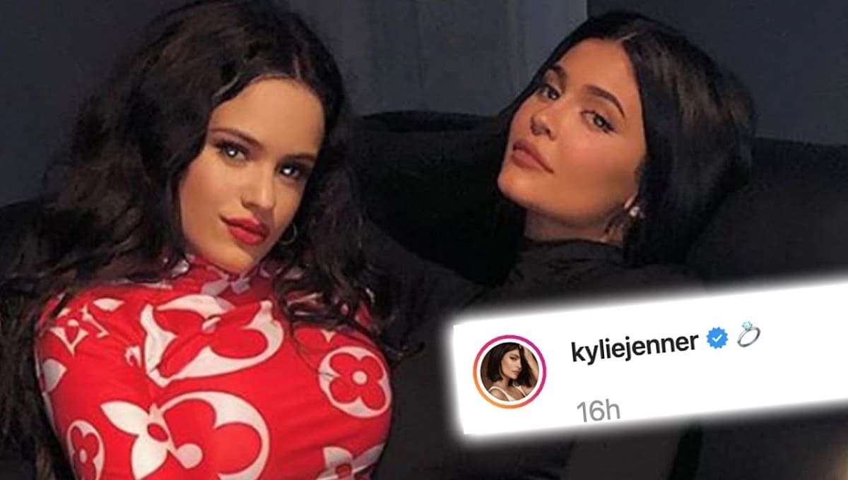 ¿Terminó la amistad de Kylie Jenner y Rosalía? 1 rosalia. 1