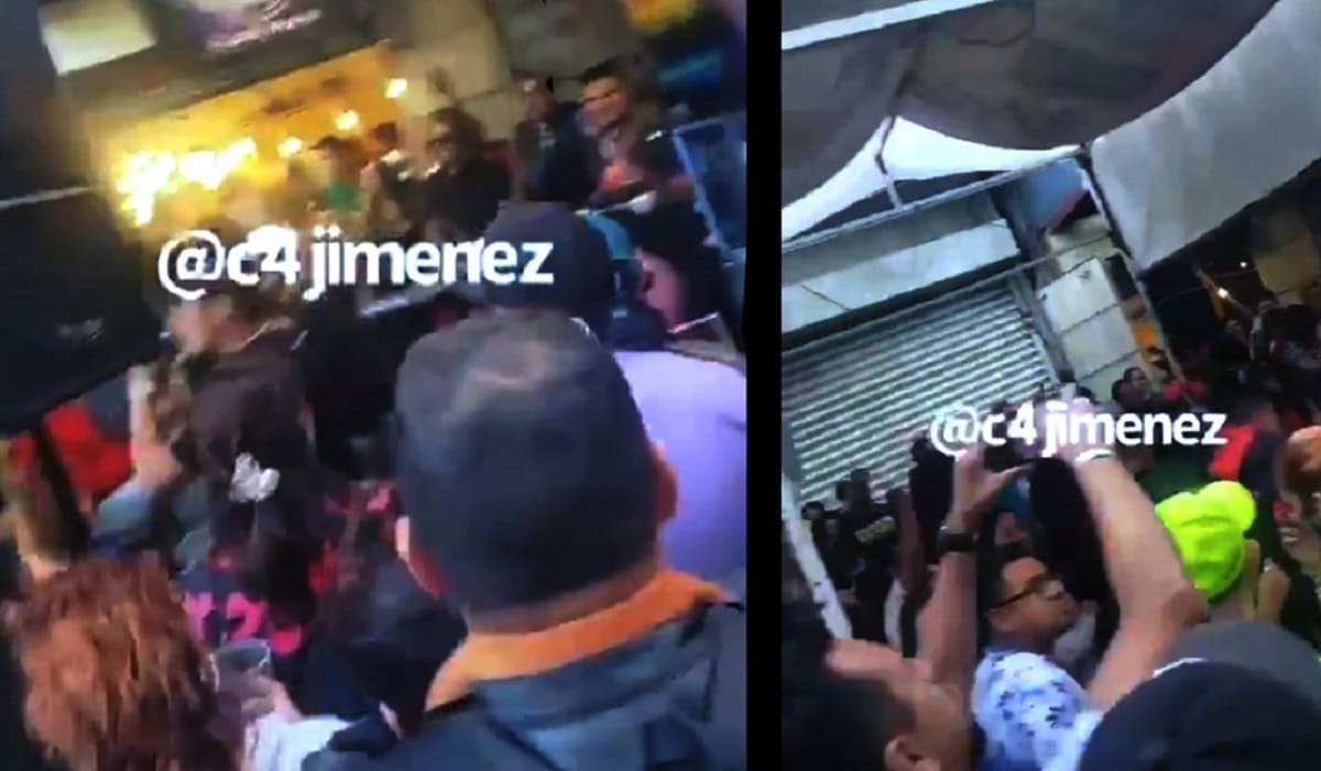 VIDEO: Sin importar la pandemia, bar de Tepito ofrece alcohol, comida y hasta música en vivo 1 tepito 1