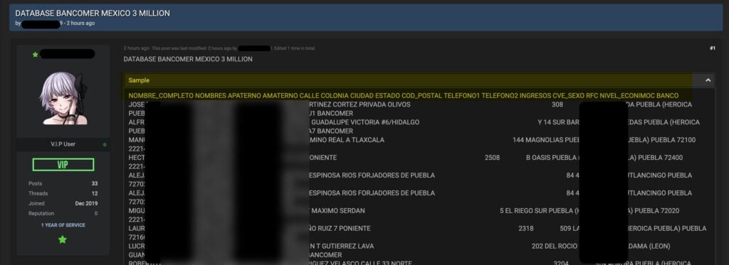 usuarios poblanos Bancomer estafa