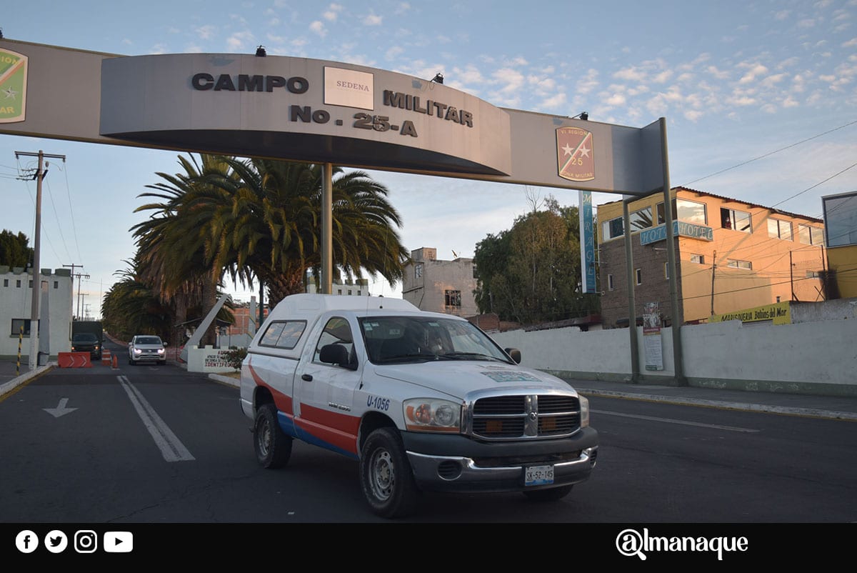 FOTO: Desde la XXV Zona Militar, distribuyeron la vacuna contra el COVID a los hospitales de Puebla 4 vacunas zona militar