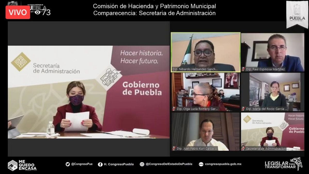 Comparece la secretaria de Administración del Gobierno Estatal ante el Congreso 1 1443 2