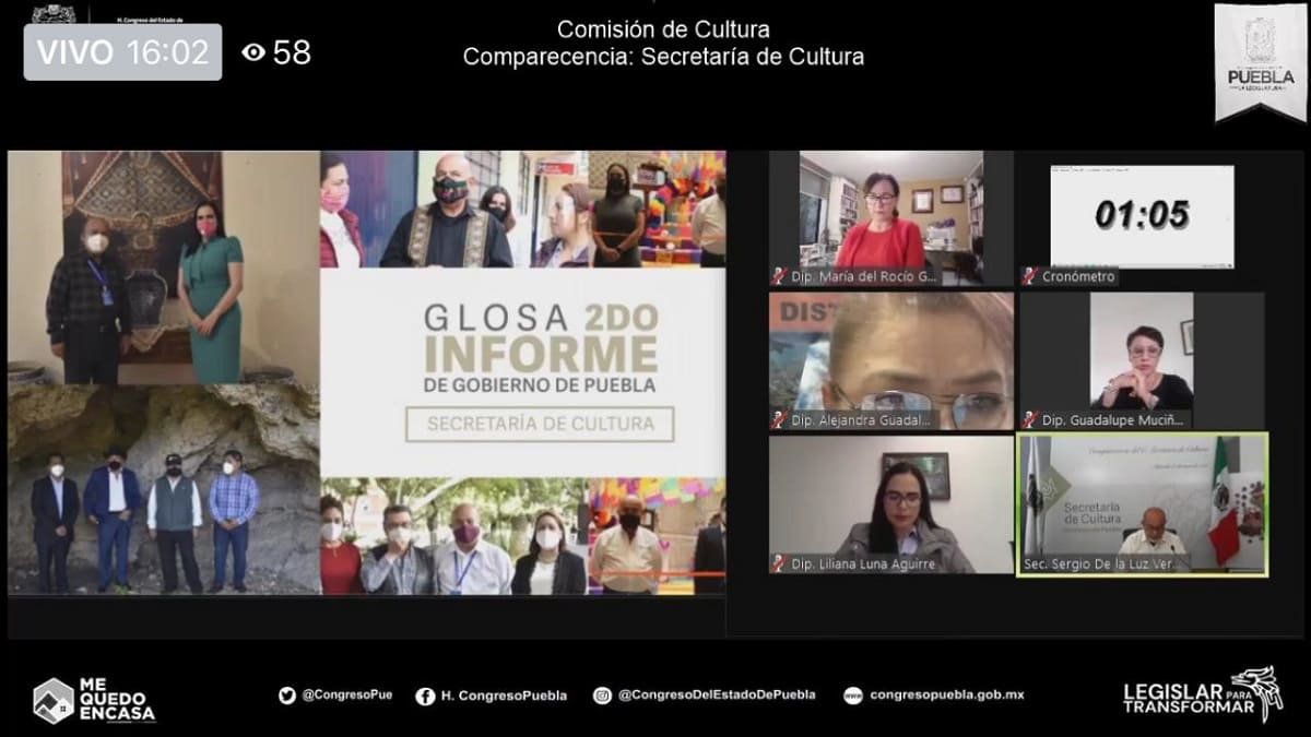En Comisión de la LX Legislatura, comparece el titular de la Secretaría de Cultura 1 1452 2 1