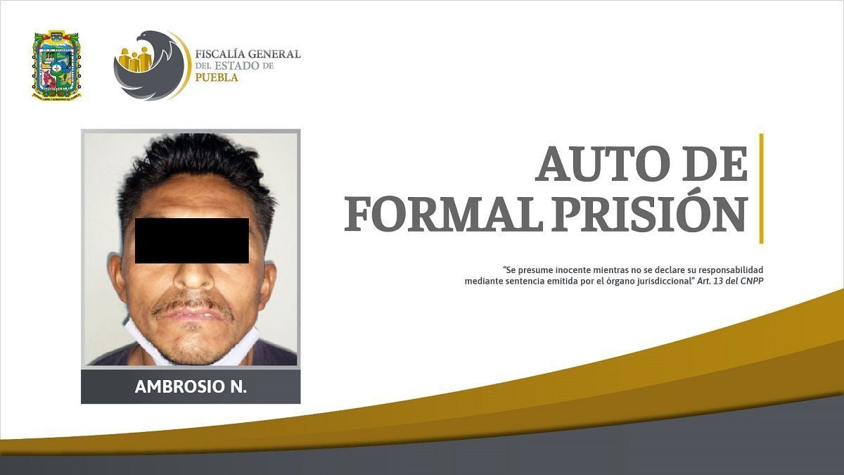Dan prisión a Ambrosio por intentar asfixiar a su pareja y golpearla con un mazo en Tehuacán 2 AFP Ambrosio