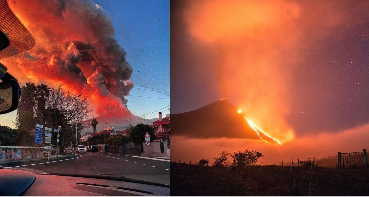 VIDEOS: Volcanes Pacaya en Guatemala y Etna en Italia entran en erupción 2 Etna