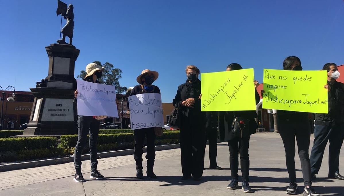 Mujeres exigen justicia por el asesinato de Jacqueline, madre de familia y mayordoma en Cholula 1 Jacque 1