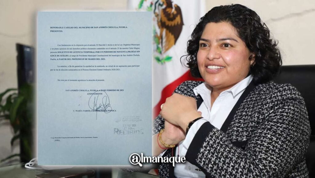 Karina Popocatl licencia Cholula